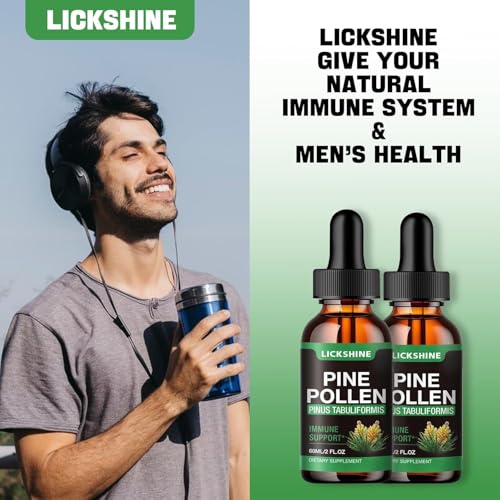 Organic Pine Pollen Tincture Drops - Immune Support