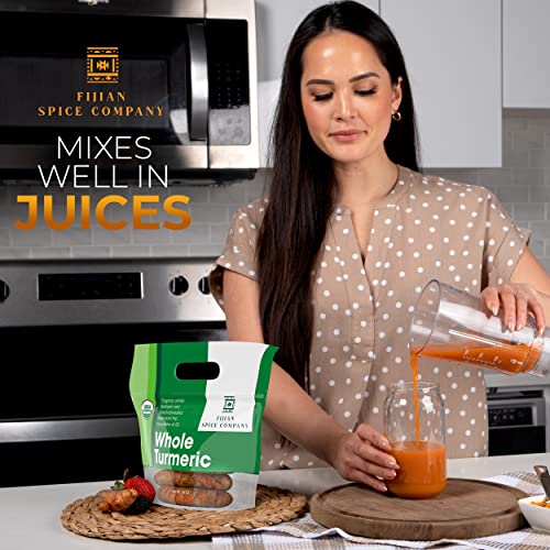 Organic Turmeric Root - 1 Lb Whole Root