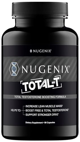Nugenix Total-T Testosterone Booster for Men, 90 Capsules