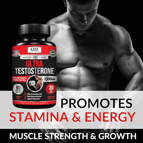 Kaya Naturals Ultra Testosterone Boost - 90 Capsules