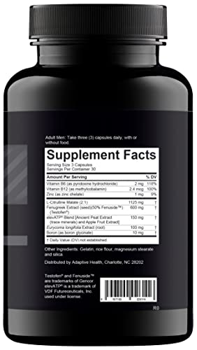 Nugenix Total-T Testosterone Booster for Men, 90 Capsules