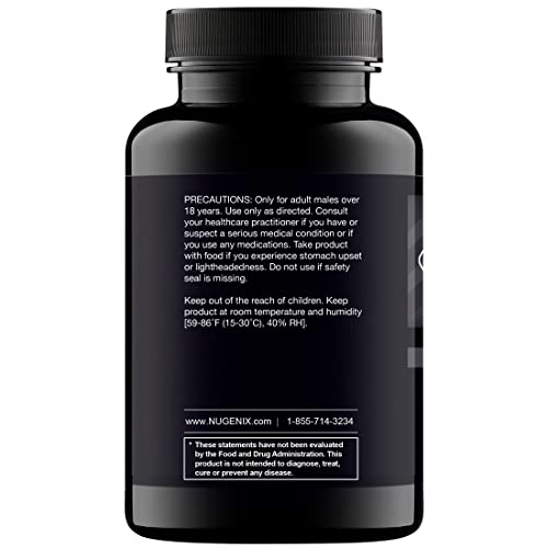 Nugenix Total-T Testosterone Booster for Men, 90 Capsules
