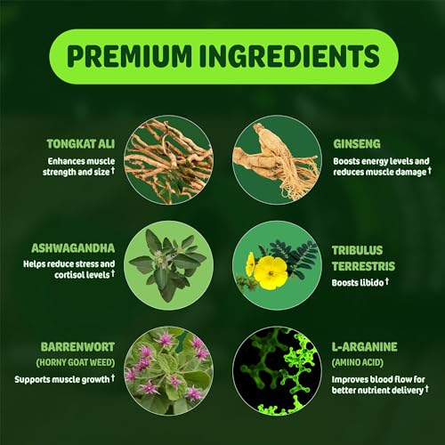 Testosterone Booster for Men - Energy & Strength