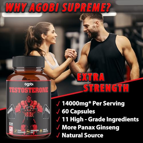 Agobi Men's Testosterone Booster - 11 Powerful Herbs