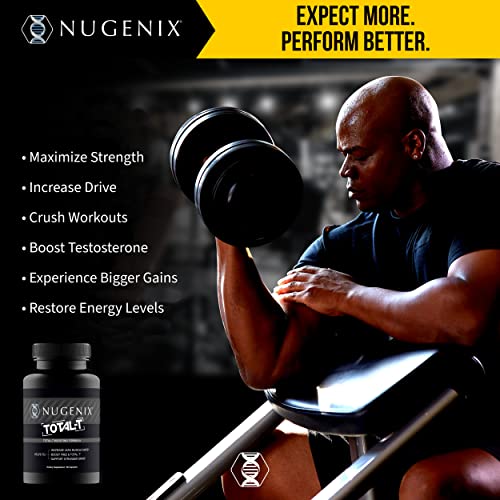 Nugenix Total-T Testosterone Booster for Men, 90 Capsules