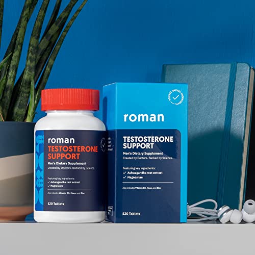 ROMAN Testosterone Support with Ashwagandha & Magnesium