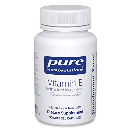 Pure Encapsulations Vitamin E Softgels - Antioxidant Support