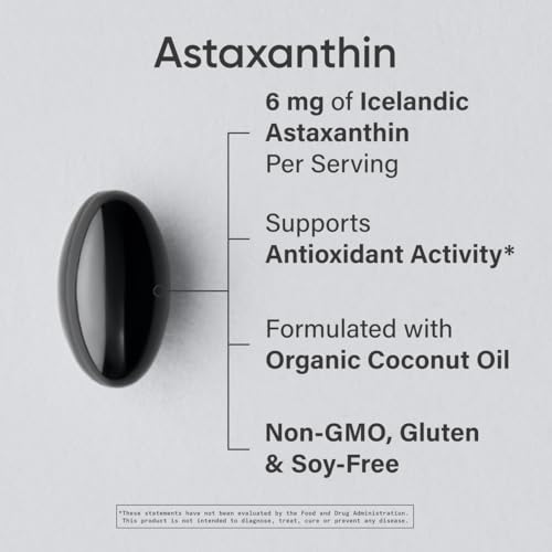 Astaxanthin Softgels for Antioxidant & Skin Health