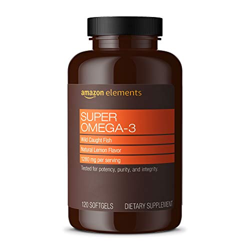 Super Omega-3 with Lemon Flavor, 120 Softgels