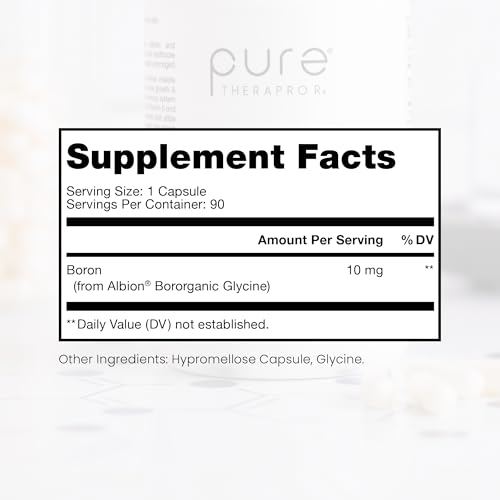 Bio Boron 10mg - Vegan Mineral Supplement 90 Caps