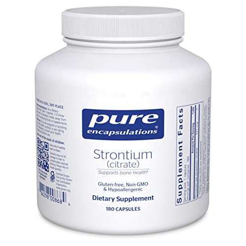 Pure Encapsulations Strontium Citrate for Bone Health