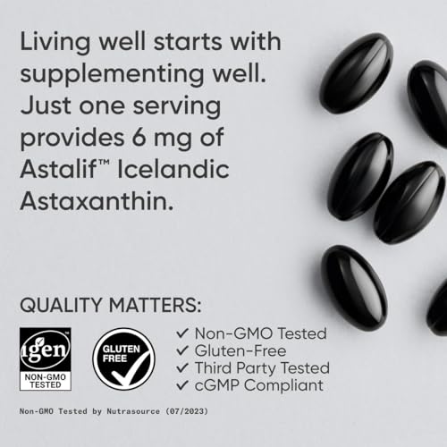 Astaxanthin Softgels for Antioxidant & Skin Health