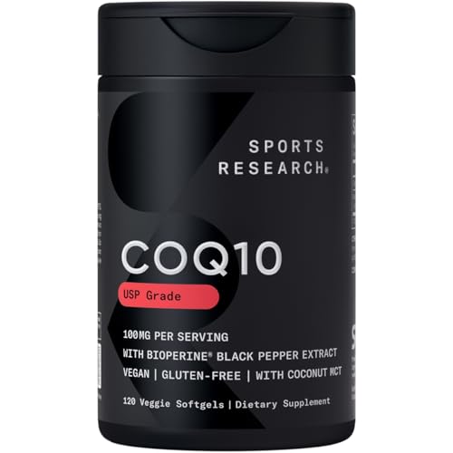 CoQ10 100mg with Coconut Oil & Bioperine