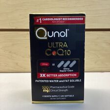 Qunol CoQ10 100mg Softgels for Heart Health