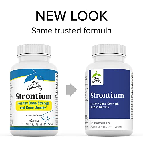 Terry Naturally Strontium for Bone Strength - 60 Caps