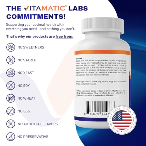Vitamatic 10mg Chelated Boron for Hormone Balance