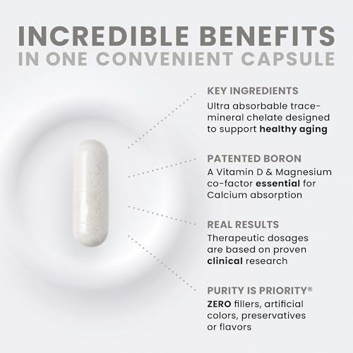 Bio Boron 10mg - Vegan Mineral Supplement 90 Caps