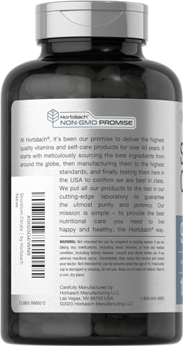 Horbäach Strontium Citrate 940 mg - 180 Capsules