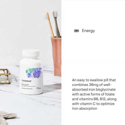 Thorne Ferrasorb - Iron with Essential Nutrients