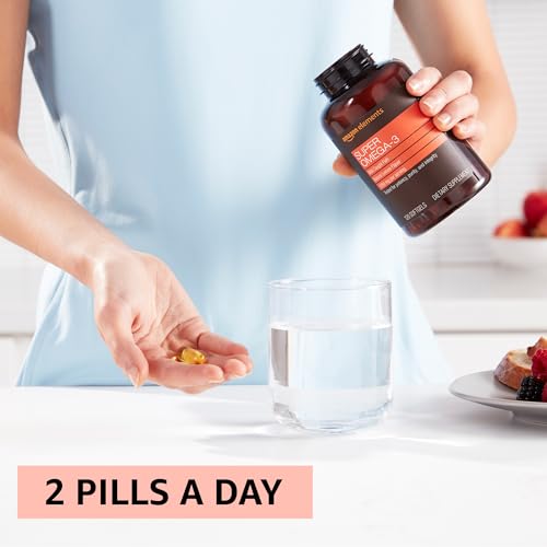 Super Omega-3 with Lemon Flavor, 120 Softgels