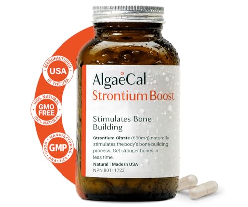 AlgaeCal Strontium Boost for Bone Density Support