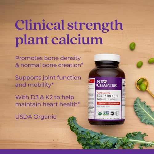 Organic Calcium Supplement with Magnesium and Vitamins