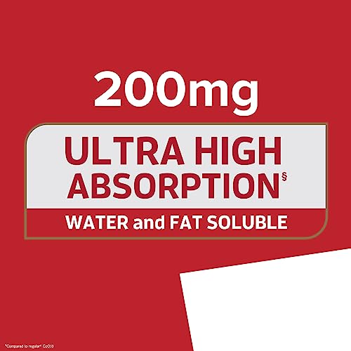 Qunol Ultra CoQ10 200mg Softgels for Heart Health