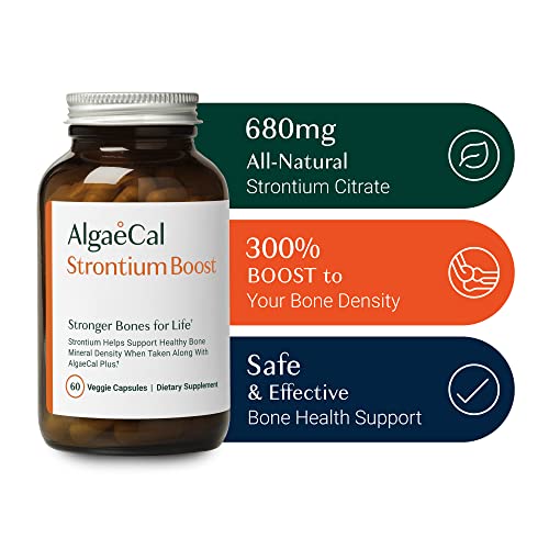 AlgaeCal Strontium Boost for Bone Density Support