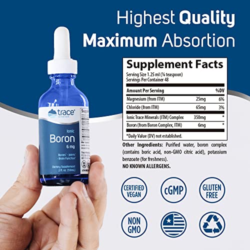 Liquid Ionic Boron with Trace Minerals - 48 Servings