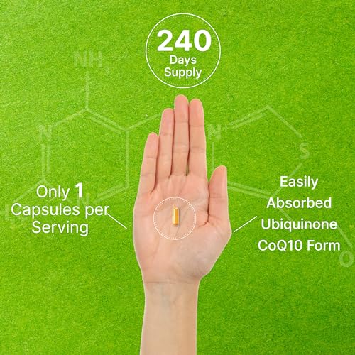 CoQ10 100mg with Omega 3 – 240 Capsules