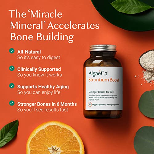 AlgaeCal Strontium Boost for Bone Density Support