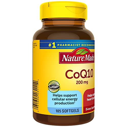 Nature Made CoQ10 200mg for Heart Health