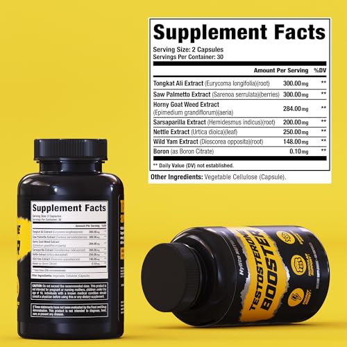 Men's Testosterone Booster for Muscle and Stamina