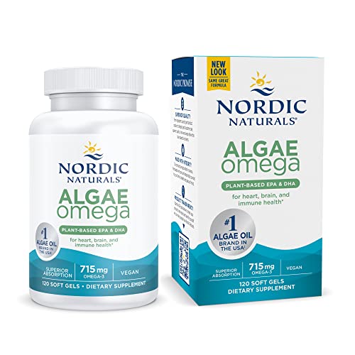 Nordic Naturals Vegan Algae Omega 3 Softgels
