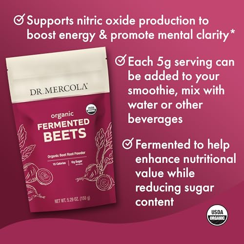 Organic Fermented Beet Powder by Dr. Mercola