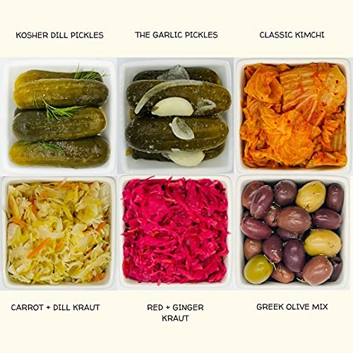 Organic Fermented Sauerkraut and Pickle Variety Pack