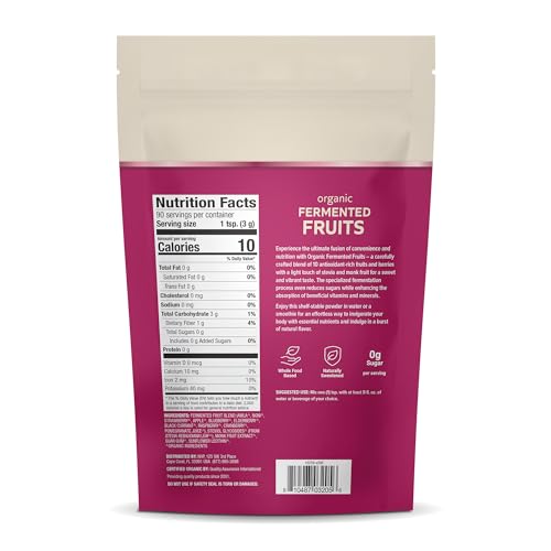 Dr. Mercola Organic Fermented Fruits, 90 Servings