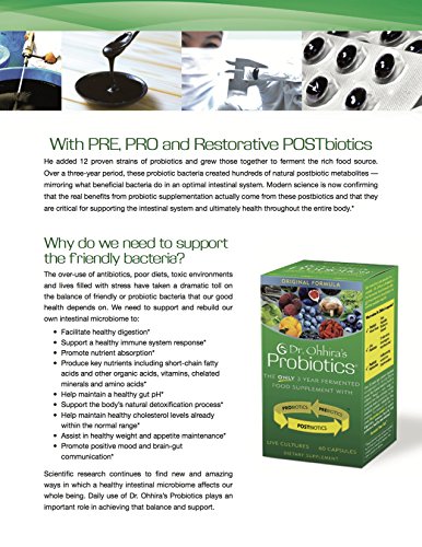 Dr. Ohhira's Original Probiotics with Prebiotics, 30 Capsules