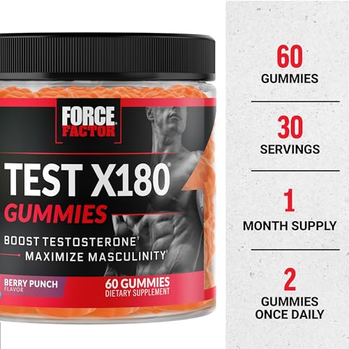 Test X180 Gummies Testosterone Booster for Men