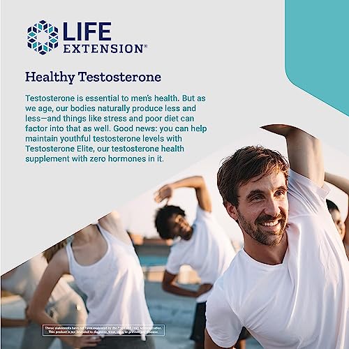 Life Extension Testosterone Elite Support Supplement - 30 Capsules