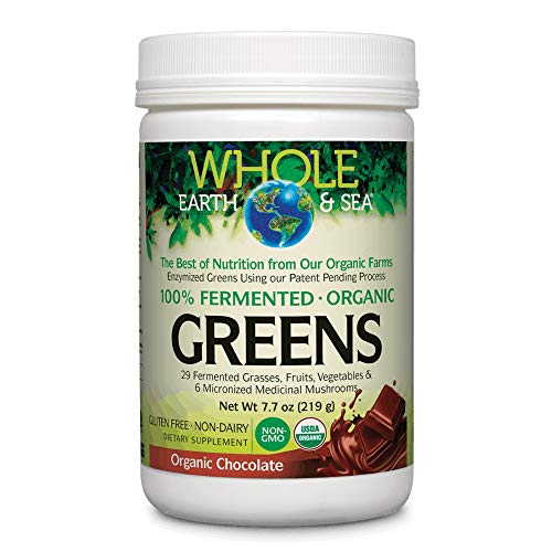 Organic Fermented Greens Vegan Whole Food Chocolate
