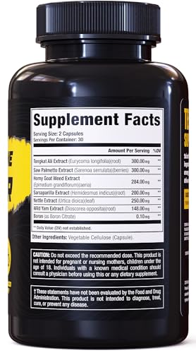 Men's Testosterone Booster for Muscle and Stamina