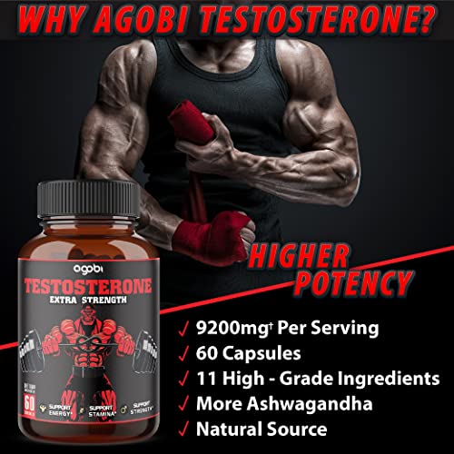 Testosterone Booster with Ashwagandha & 11 Herbs