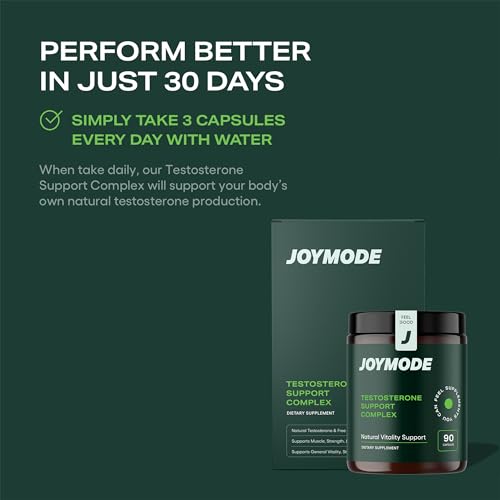 JOYMODE Testosterone Support Complex - Natural Men’s Supplement