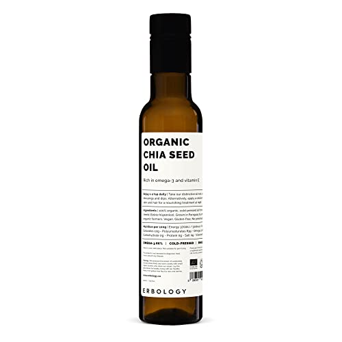 Organic Cold-Pressed Chia Seed Oil, 8.5 fl oz