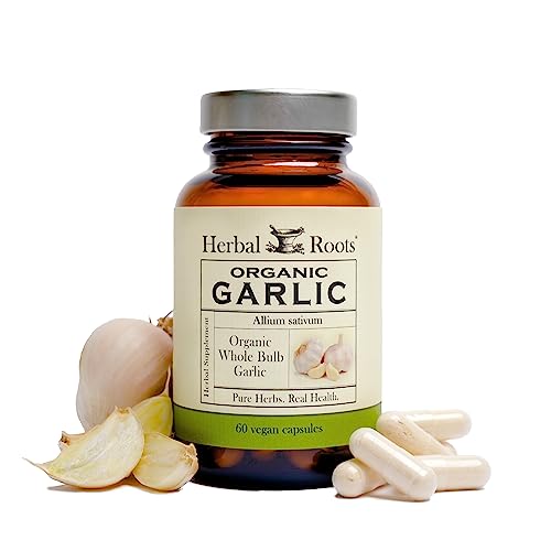 Organic Extra Strength Garlic Pills - 600 mg