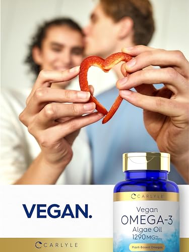 Carlyle Vegan Omega-3 Supplement 1290 mg, 60 Softgels