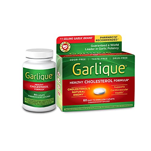 Garlique Odorless Garlic Extract, Vegan Cholesterol Support