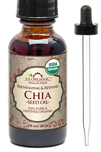 Organic Cold Pressed Chia Seed Oil 1 oz