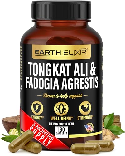 Fadogia Agrestis & Tongkat Ali 180 Capsules